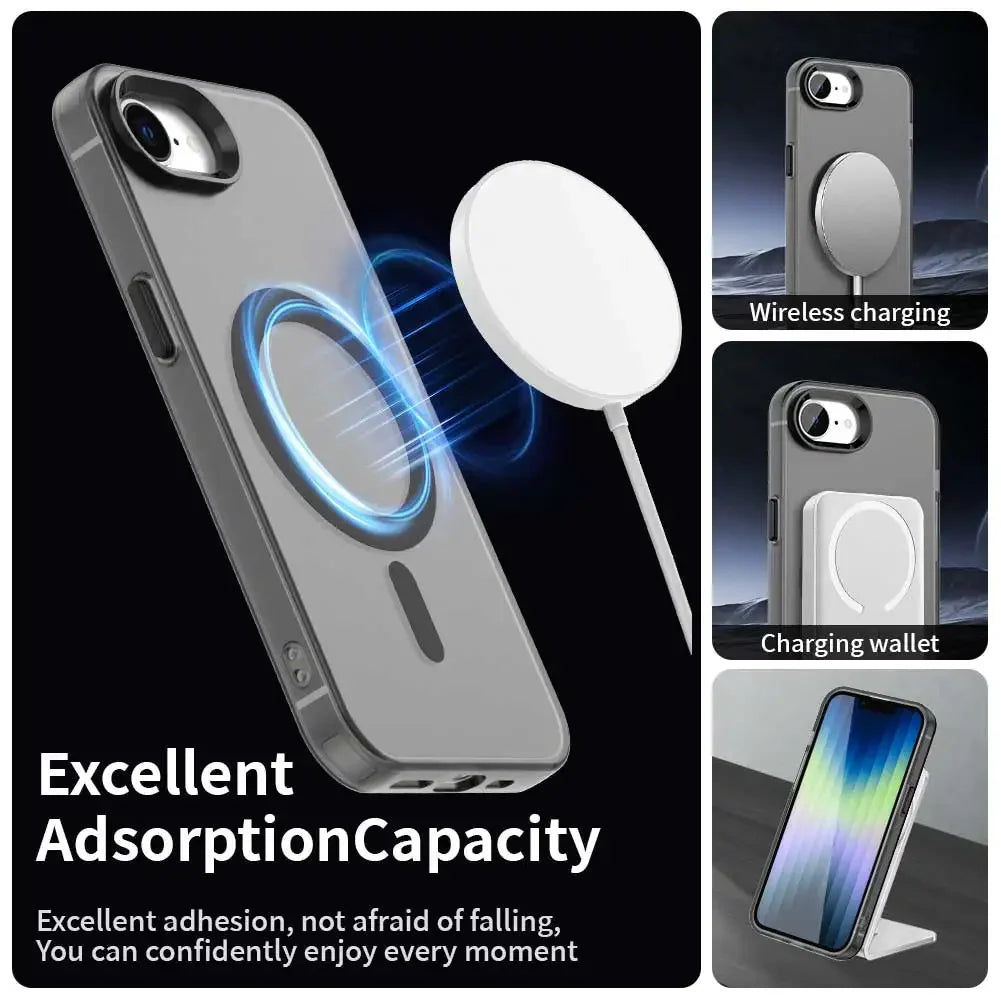 Magnetic MagSafe-Compatible iPhone Case – Slim & Protective